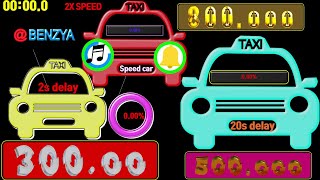 TAXI 2x speed 800 second countdown (300s 2s delay, 500s 20s delay) timer  alarm🔔 by benzya 1,502 views 6 days ago 7 minutes, 3 seconds