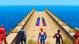 Finish chiliad mountain Ramps Sport-Cars Jet Ski Mini-Cars P-996 Lazer Challenge GTA V mods by Onegamesplus 11,025 views 2 months ago 37 minutes