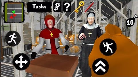 Nun And Monk Neighbor Escape 3D Level 7