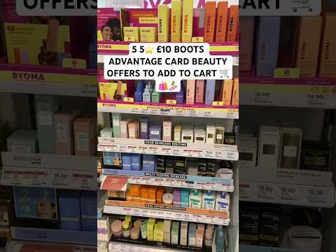 5 Five Star £10 Boots Advantage Card Beauty Offers To Add To Cart Bootsuk Summerbeauty