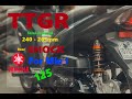 TTGR rear shock installation and review | Mio i 125