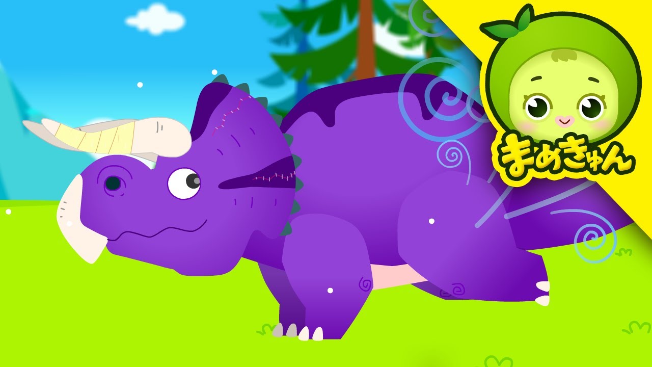 Nasutoceratops | Dinosaur Rescue Team | Mamekyun 4K - YouTube