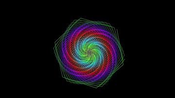 Cosmic Spiral Bloom ✨ Mesmerizing Hypnotic Art in Motion