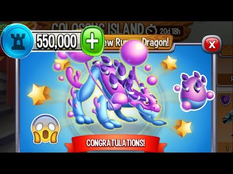 Dragon City - Bubblegum Dragon [Pallet Tower Island | Completed 2018]
