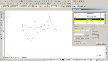 How to draw a Guitar Headstock blend in Mastercam