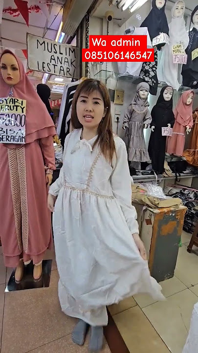 BAJU GAMIS KATUN BORDIR MIX RENDA IMPORT TERBARU BAGUS BANGET