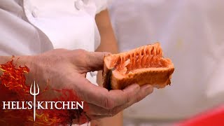 Gordon FURIOUS Over Raw Fish | Hell's Kitchen