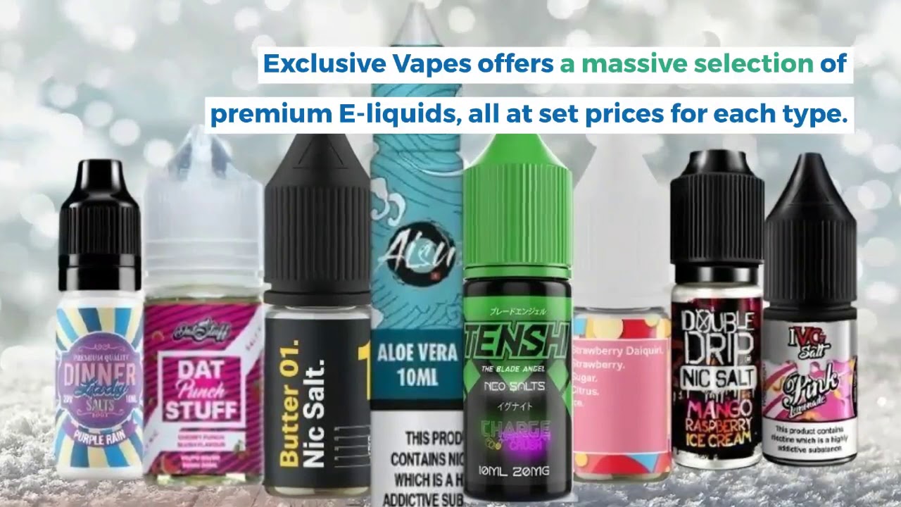 Top E liquid Brands | Exclusive Vape