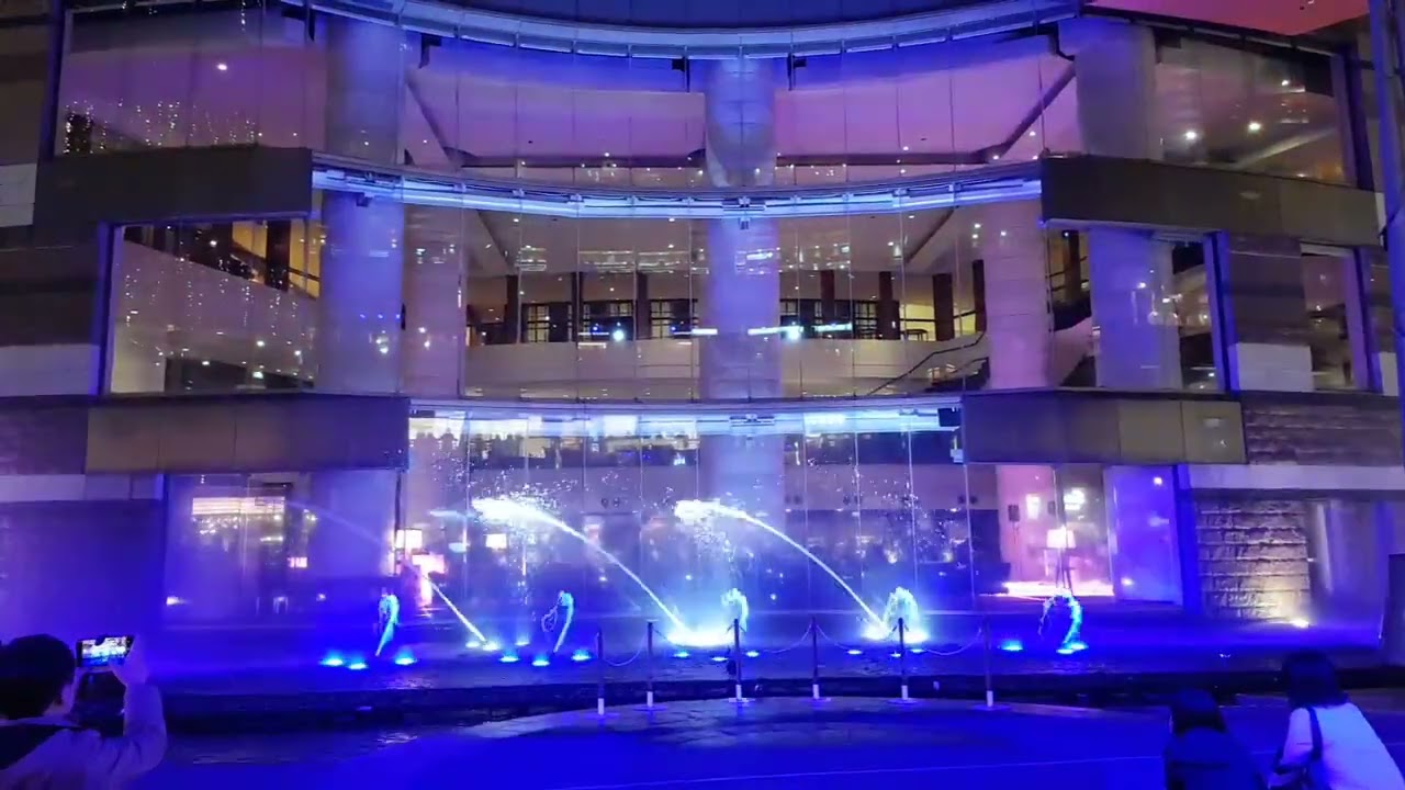 후쿠오카 하카타 캐널시티 분수쇼