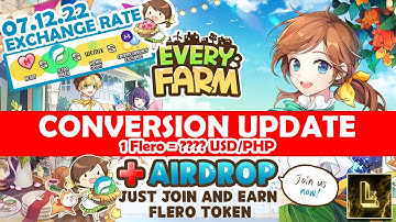 Every Farm Conversion Update + Latest Airdrop 3 | Hearts to Flero to Wemix |  EVERYFARM Tagalog Sub