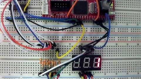 [AVR] 디코더를 이용해서 FND(7-Segment)에 출력 실험