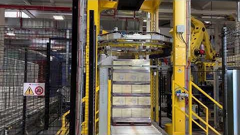 TR +CBA | Automatic wrapping machine with reel change device