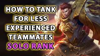 How To Tank For Less Experienced Teammates In Solo Rank | Mobile Legends screenshot 5