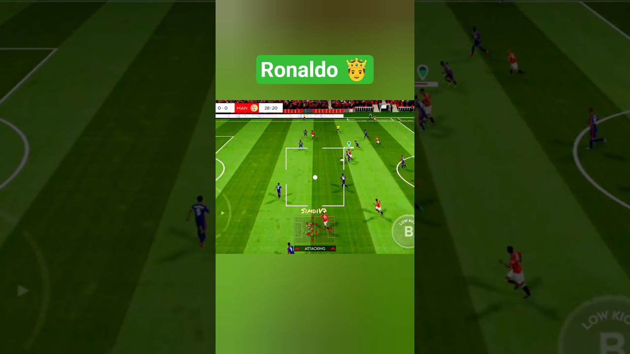 DLS 25: Ronaldo's Long range goal🔥