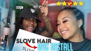 FROM🤮 TO😍: SLOVE HAIR REVIEW/ INSTALL!
