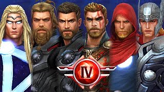 T4 THOR from BEST to WORST vs 2022 - Marvel Future Fight