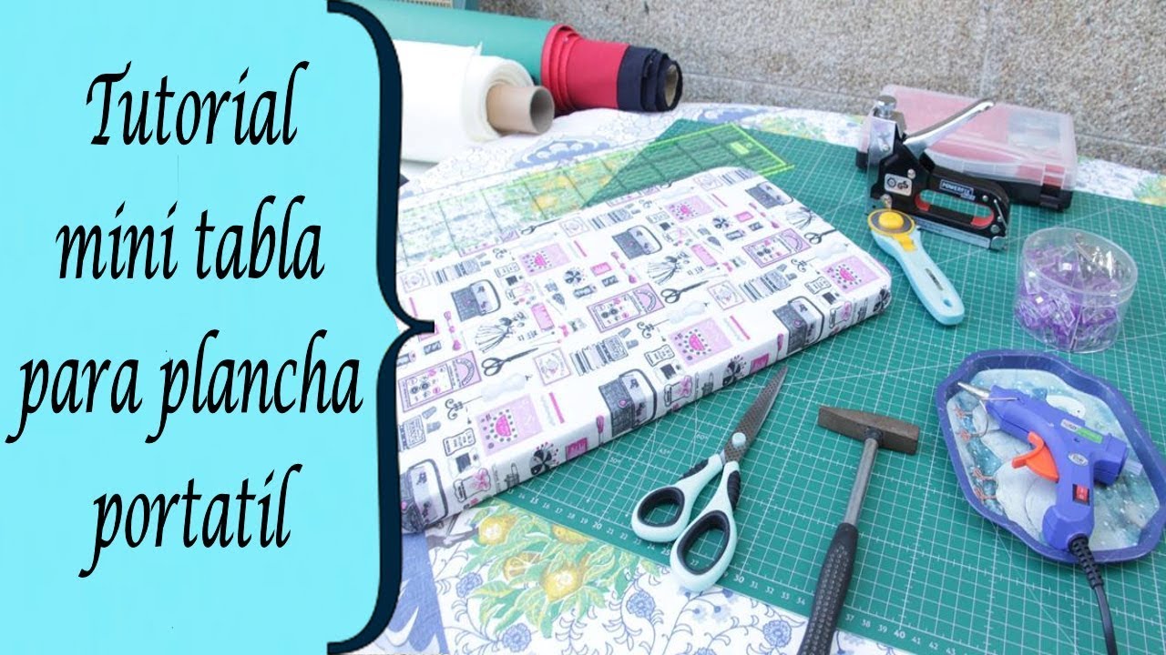 Funda para la tabla de planchar DIY - Chita Lou - Costura Creativa