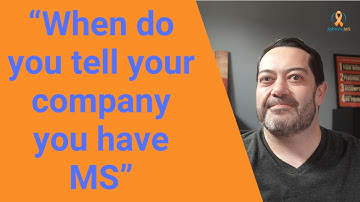 Navigating Job Disclosure: Sharing Your MS Diagnosis at Work