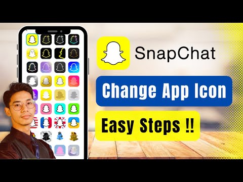 How To Change Snapchat App Icon !