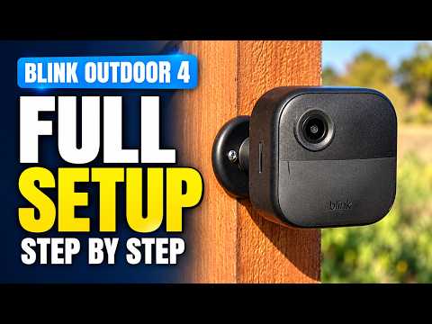 How to Set Up Blink Outdoor 4 + Sync Module (2026) | Best Settings