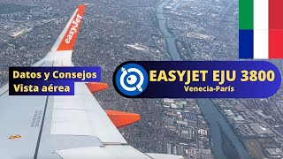 Easyjet Venecia-París | Vuelo EJU 3800