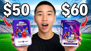 I Opened a Topps Premier League Tin vs Blaster Box… Which Is BETTER?