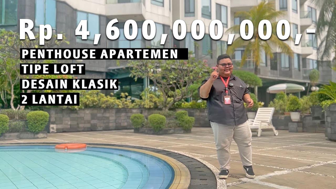 PENTHOUSE TIPE LOFT DIJUAL FULLY FURNISHED DI GANDARIA JAKSEL | PROPERTI TOUR