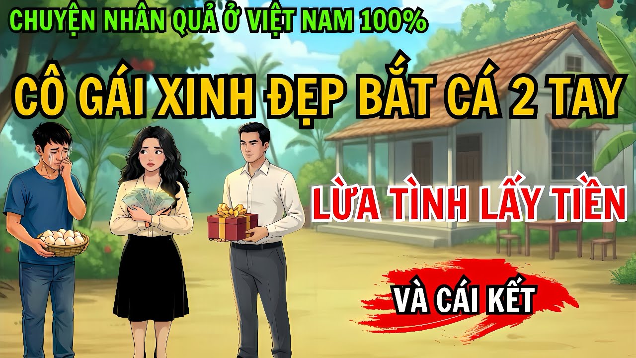 Cô Gái Xinh Đẹp Bắt Cá 2 Tay Lừa Tình Lấy Tiền Và Cái Kết Đắng – Chuyện Nhân Quả 100%