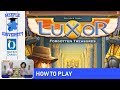 Luxor Board Game How To Play Setup Drop The Rulebook Watch And PLAY 