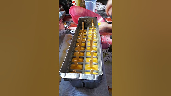 Fabricação de picolé em casa