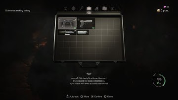 How to get the TMP in the Resident Evil 4 Remake Chainsaw Demo(written instruction in the comments)