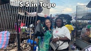 What $ 5 can get you in a Togo Market \ cost of living a small Country in West Africa