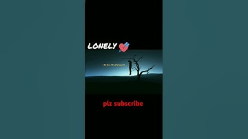 Thumbnail of loneliness song #shorts #shortsfeed   #shortsvideo #viral #video #lonely #lonelinesssong#alonesong