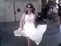Impromptu Marilyn Monroe Seven Year Itch Blow Skirt Flip Up Subway Air Steam Grate by Chase McKenna