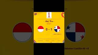 Ht  Indonesia 01 Panama timnas timnasindonesia indonesia panama worldcup u17wc