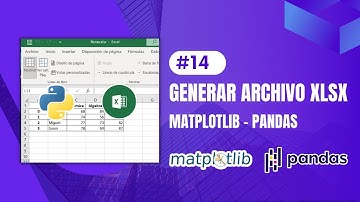 CREAR ARCHIVO EXCEL CON PANDAS l CODIGO COMPLETO l GRAFICOS CON PYTHON #14