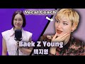 BAEK Z YOUNG (백지영) - Dingo Music Killing Voice (의킬링보이스) - Vocal Coach & Professional Singer Reaction