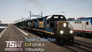 Trash Collector : Northeast Corridor New York : Train Sim World 1080p60fps