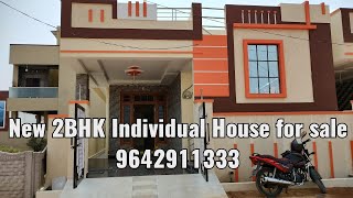 P1-413) New 2BHK Independent House for sale; Ready to Occupy; North Face; GHMC Permission 9642911333