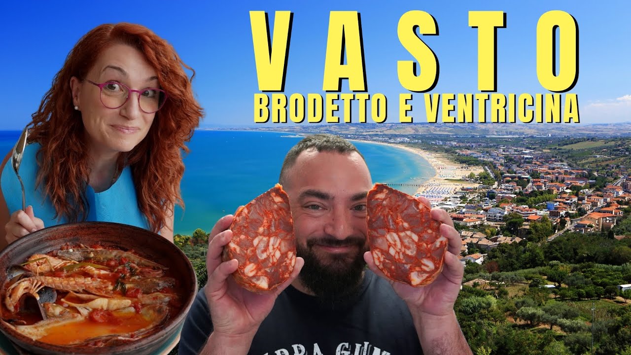 Il brodetto 🐟 e la ventricina del vastese 🐷 - Viaggio In Abruzzo - Ep. 35