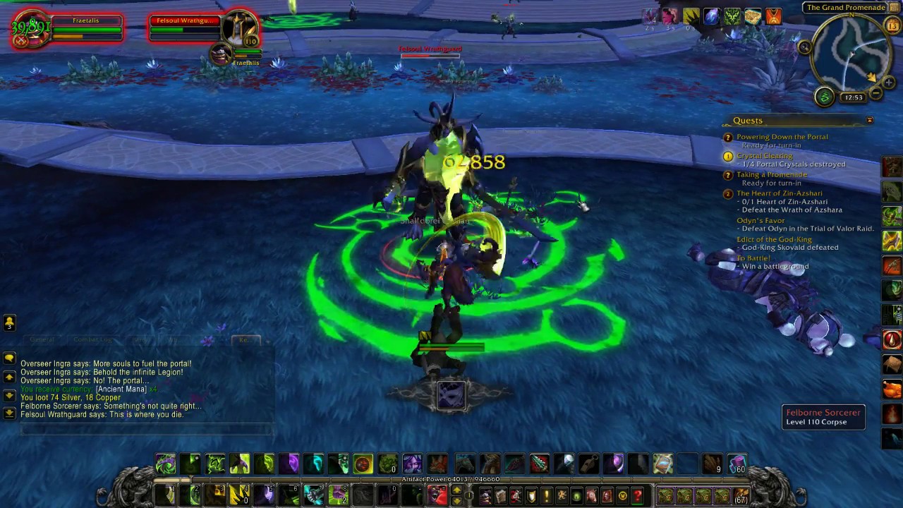 World of Warcraft Crystal Clearing Legion Quest Guide