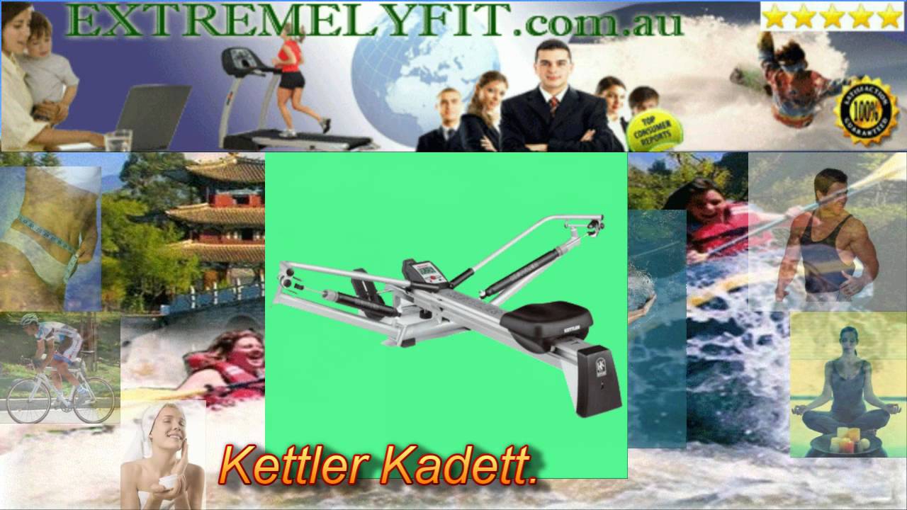 You'll get a a better workout with a Kettler rowing machine - YouTube