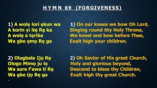 CCC Hymn 69 (A wole lori ekun wa)  CCC,Redemption Parish Winnipeg.Canada