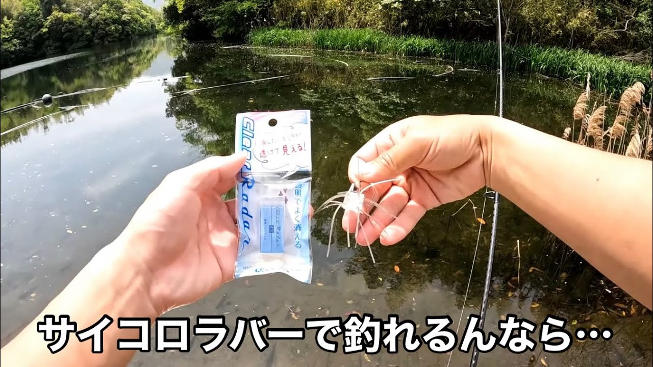 The theory that you can easily catch a black bass with an eraser