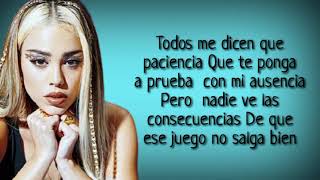 Morat y Danna Paola - Idiota (Letra)