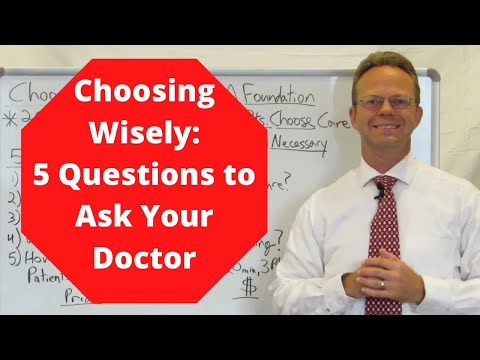 Choosing Wisely: 5