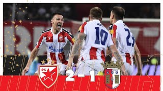 Crvena zvezda - Braga 2:1, highlights