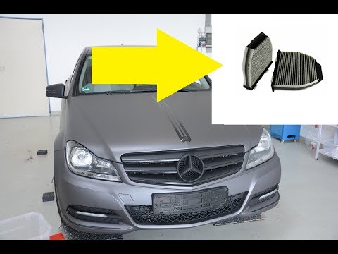 Mercedes C Class W204 Removal tutorials 