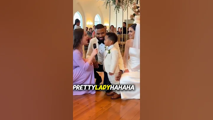 Wedding Interview Goes Wrong 😳 Baby Chooses ‘Pretty Ladies’ Instead 😂#funny #shorts #fyp #foryou