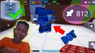 Rank Silver farm kill many bottttttt!!!!!😂👍 In Bed war (Blockman Go) screenshot 5